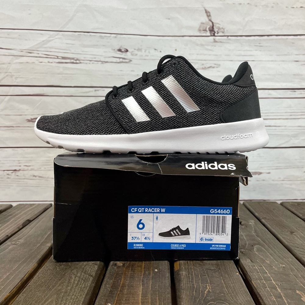 Adidas Cloudfoam QT Racer, size 6, New In Box